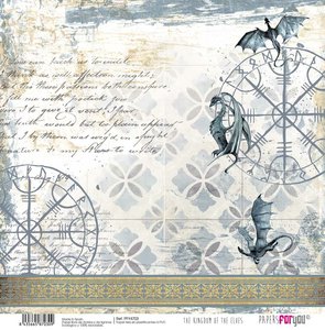 Papel Tela 12x12" Papers For You The Kingdom of Elves 2