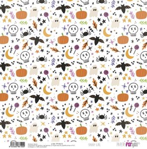Papel tela 12x12" PFY Spooky Girl 3