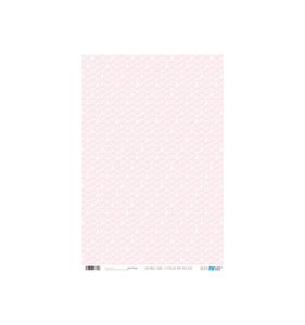 Papel cartonaje 32x48,3 cm min Lunas fondo rosa
