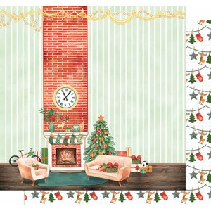 Papel 12x12" Reyes Magos de Kora Projects Navidad en casa