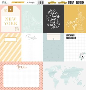 Papel tarjetas A volar - Travel Stories Nueva York