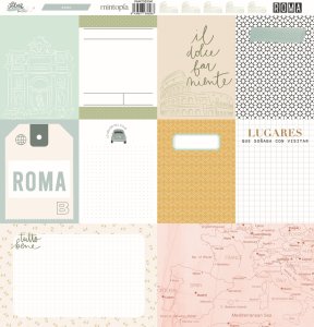 Papel tarjetas A volar - Travel Stories Roma