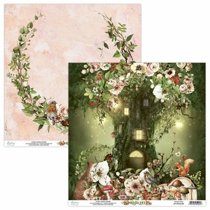Papel 12x12" Mintay Col. Woodland 02