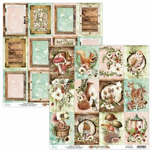 Papel 12x12" Mintay Col. Woodland 06