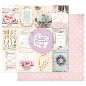 Papel 12x12" col. With Love de Prima True Friendship