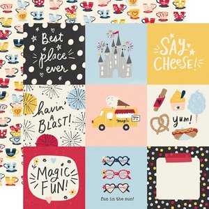 Papel 12x12" Say Cheese Main Street 4x4 Elements