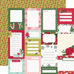 Papel 12"x12" Holly Days Journal Elements