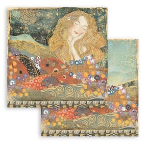 Papel 12x12" Stampería Klimt Collection from the Beethoven Frieze