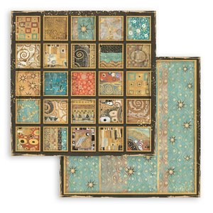 Papel 12x12" Stampería Klimt Collection Square Textures