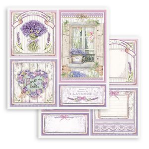 Papel 12x12" Stampería Provence cards