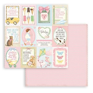 Papel 12x12" Stampería DayDream small cards