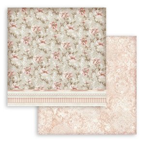 Papel 12x12" Stampería You and Me Flowers