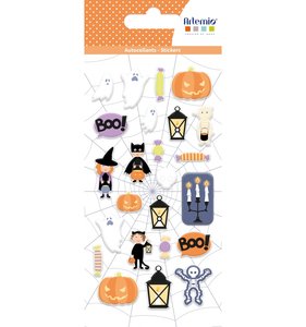 Pegatinas puffy Artemio Halloween Boo