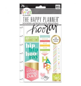 Pegatinas Happy Planner I love today