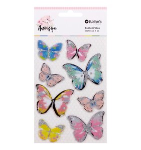 Pegatinas mariposas 3D Arabesque