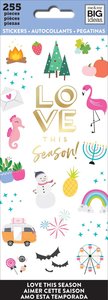 Libreto mini pegatinas Love this season
