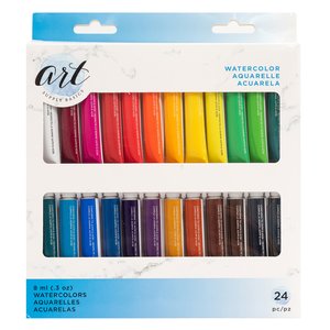 Set de acuarelas en tubo 24 colores Art de American Crafts