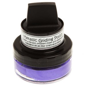 Cosmic Shimmer Metallic Gilding Polish Purple Mist