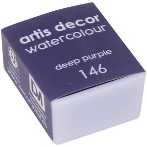 Pastilla de acuarela Artis Decor Deep Purple