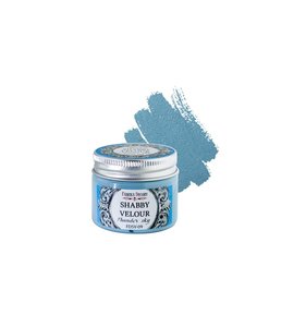 Shabby Velour Thunder Sky