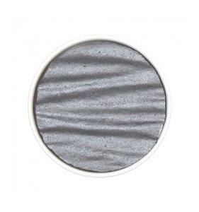 Silver Grey Pastilla acuarela perlada Coliro Finetec