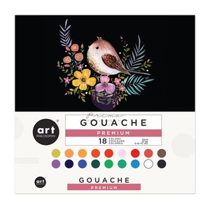 Prima Goauche Premium Set 18 colores en tubo