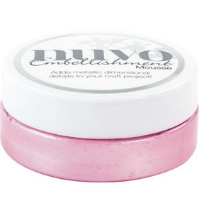 NUVO Embellishment Mousse Peony Pink