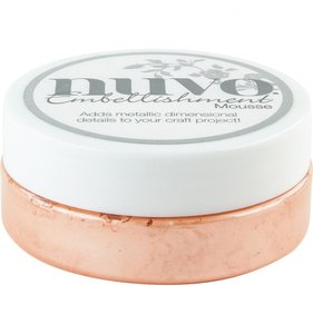 NUVO Embellishment Mousse Coral Calypso