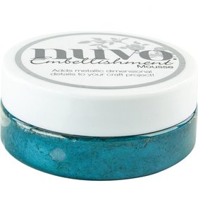 NUVO Embellishment Mousse Pacific Teal