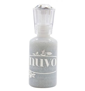 Nuvo Glitter Drops Silver Crystals