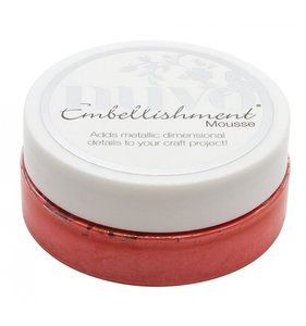 NUVO Embellishment Mousse Fusion Red