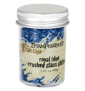 Crushed Glass Glitter Royal Blue