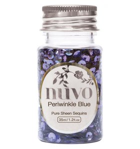 Nuvo Pure Sheen Sequins Periwinkle Blue