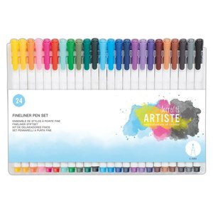 Set 24 rotuladores Calligraphy Artiste Fine Liners