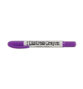 Wilted Violet Distress Crayon