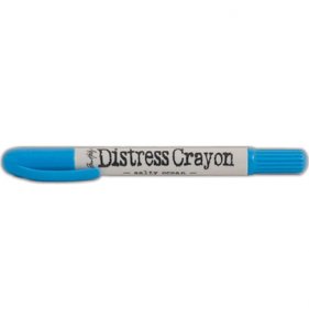 Salty Ocean Crayon Distress