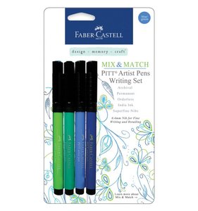 Set bolígrafos Artist Blue/Green Mix & Match