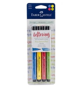 Set rotuladores Lettering Primary Faber Castell