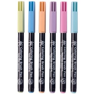 Set 24 Rotuladores Sakura Koi Pincel
