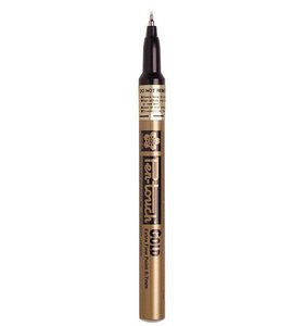 Pen Touch Sakura Multisuperficie Extra Fino Oro