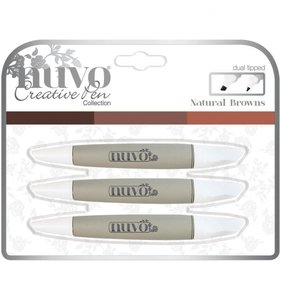 Rotuladores NUVO Set Natural Browns