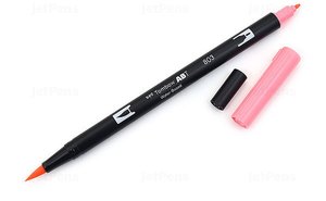 Rotulador acuarelable Tombow Dual Brush 803 Pink Punch