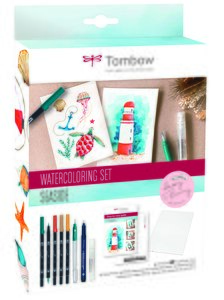 Tombow Watercoloring Set Seaside