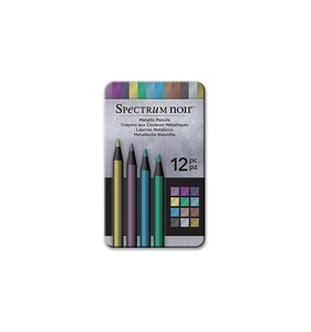 Spectrum Noir Lápices Metálicos 12 pk