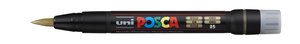 Rotulador POSCA PCF-350 punta pincel Oro