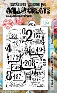 Sellos A6 Aall and Create Round Digits