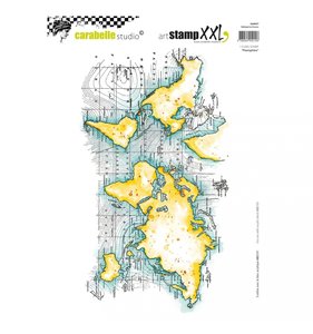 Sello Carabelle tipo Cling XXL Planisphere