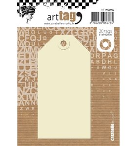 Carabelle Tags 51x100 mm