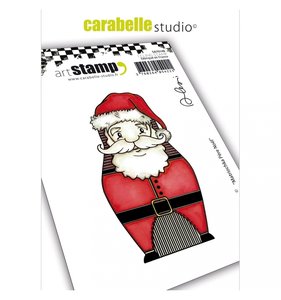 Sello Carabelle tipo Cling A7 Matryoshka Santa