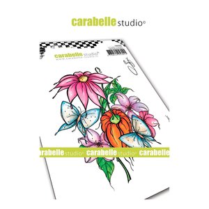 Sello Carabelle tipo cling A6 Parmi Les Fleurs